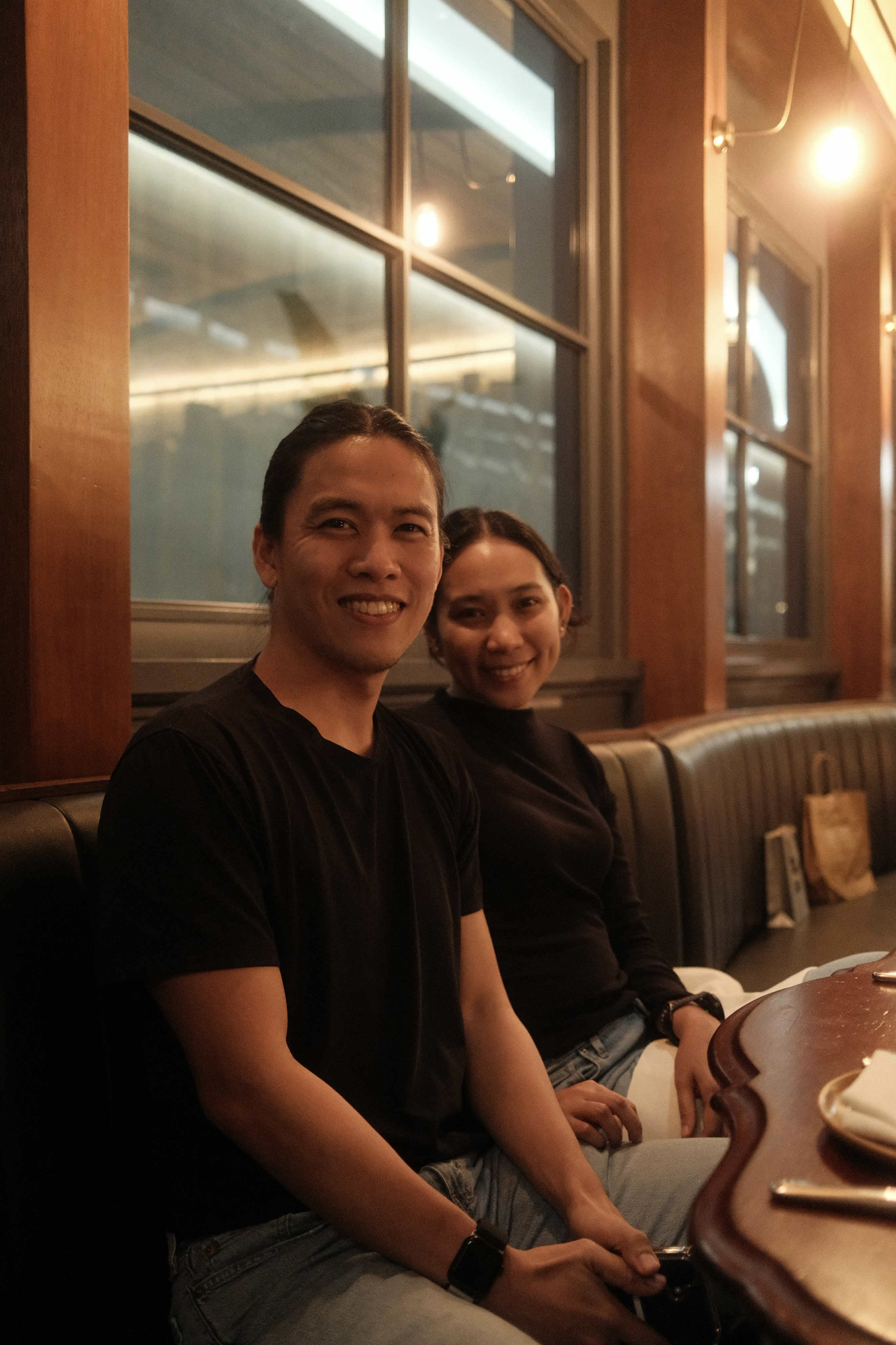 Couple moment